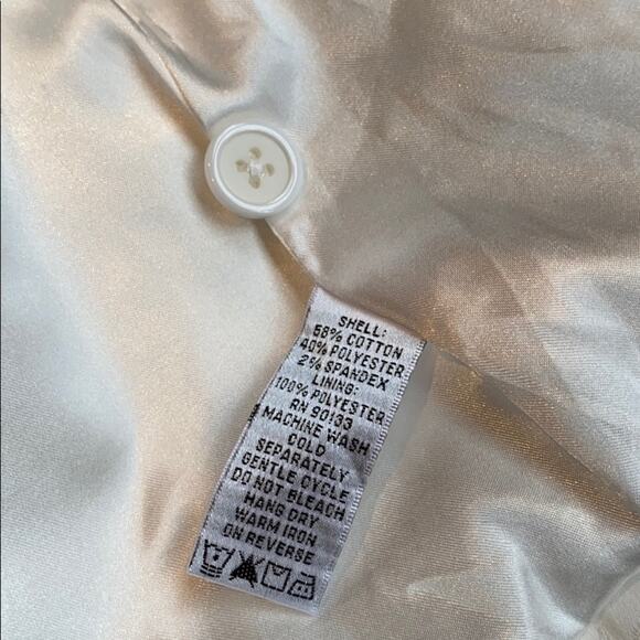 Linea Louis Dell’Olio Xs Ivory Tiger Stripe Jacquard Weave Short Jacket MINT! - Picture 8 of 8